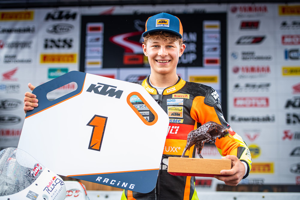Leo Rammersdorfer Gewinner KTM RC4R Austrian Junior Cup - Gesamtwertung 2021