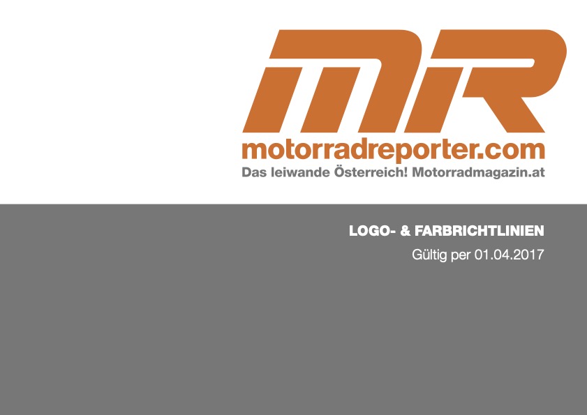Motorradreporter.com Logo Richtlinen Copyright Erzbergrodeo GmbH