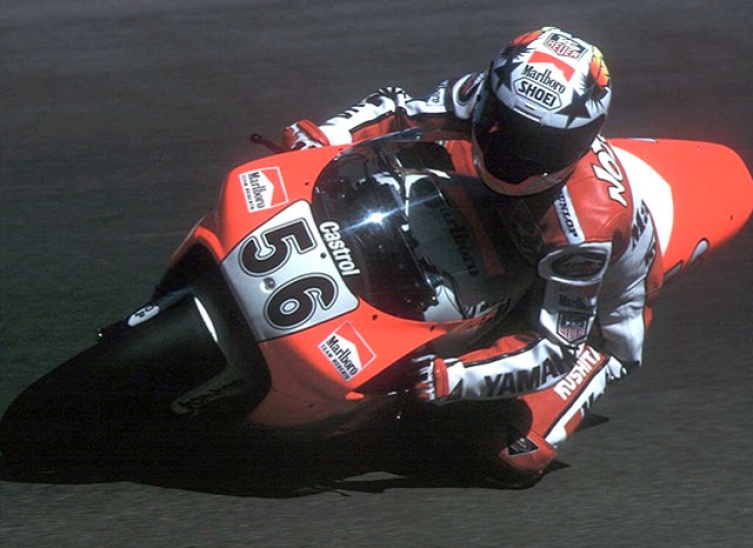 Abe auf der Roberts Yamaha 1995