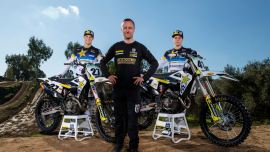 Husqvarna Motorcycles freut sich, offizielle Bilder von Pauls Jonass und Arminas Jasikonis - dem 2020 Rockstar Energy Husqvarna Factory Racing MXGP Team - zu veröffentlichen.