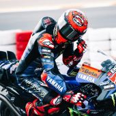 Fabio Quartararo über die letzte MotoGP: "Ich bin mit einem unbekannten Motorrad ins Rennen gegangen".