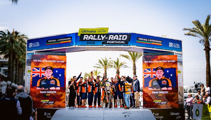 Daniel Sanders gewinnt die Rallye-Raid Portugal