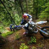 Husqvarna Factory Racing-Ass beendet die zweite Runde der FIM HEWC als Siebter.