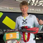 Beim letzten Lauf zur Österreichischen Enduro Meisterschaft zeigte der junge Steirer Valentino Hutter vom X-GRIP Racing Team in der Open Klasse erneut eine starke Vorstellung.