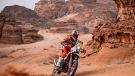 Daniel Sanders vom Red Bull KTM Factory Racing Team erzielte die drittschnellste Zeit auf der langen und technisch anspruchsvollen dritten Etappe der Rallye Dakar 2026.