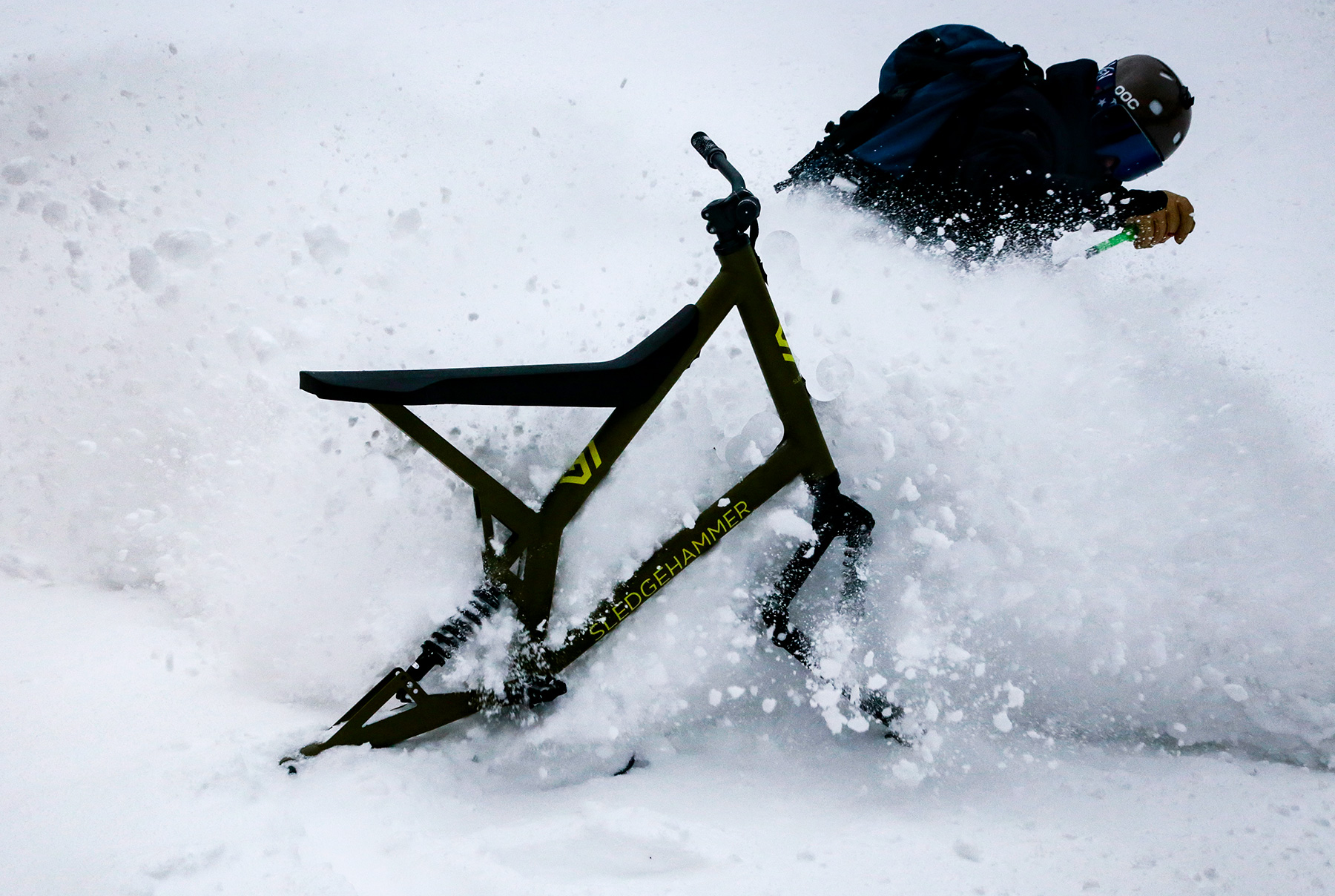 Sledgehammer Snowbike Test Motorradreporter