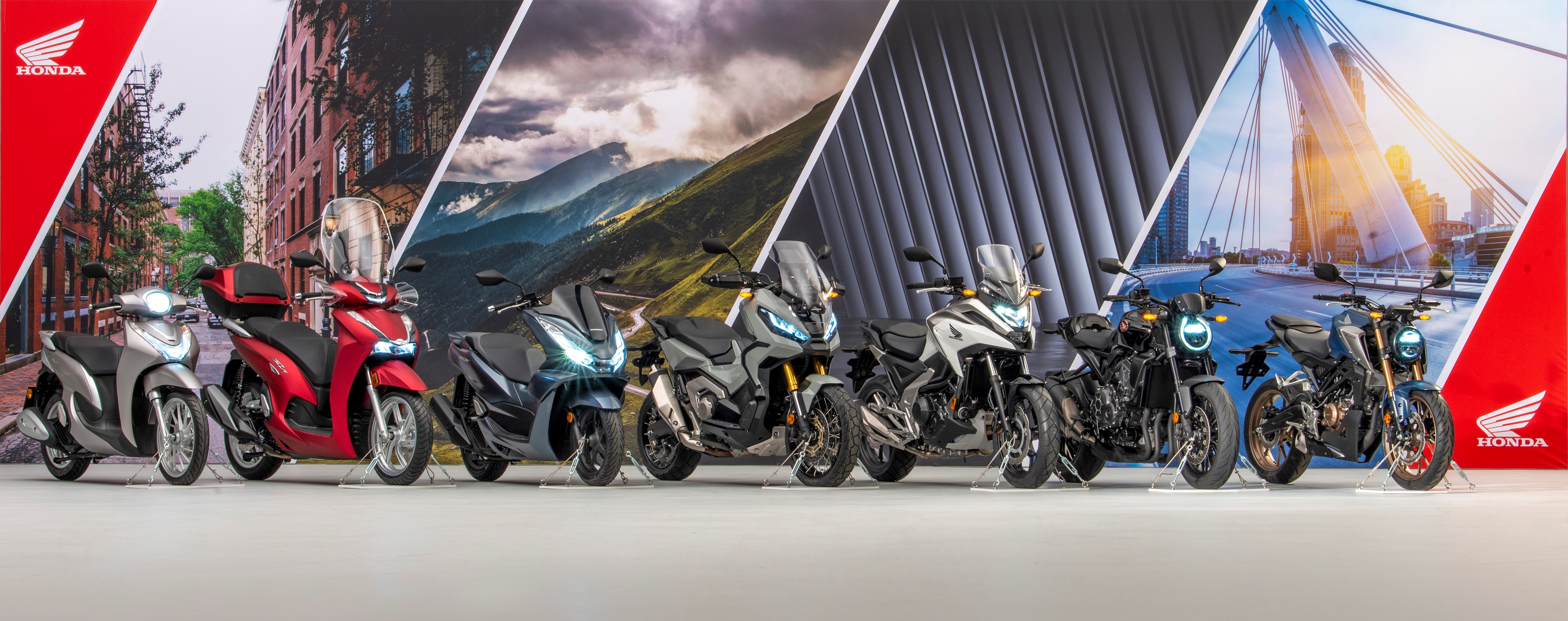 honda modelle eines umfassenden motorrad line up s 2021 motorradreporter
