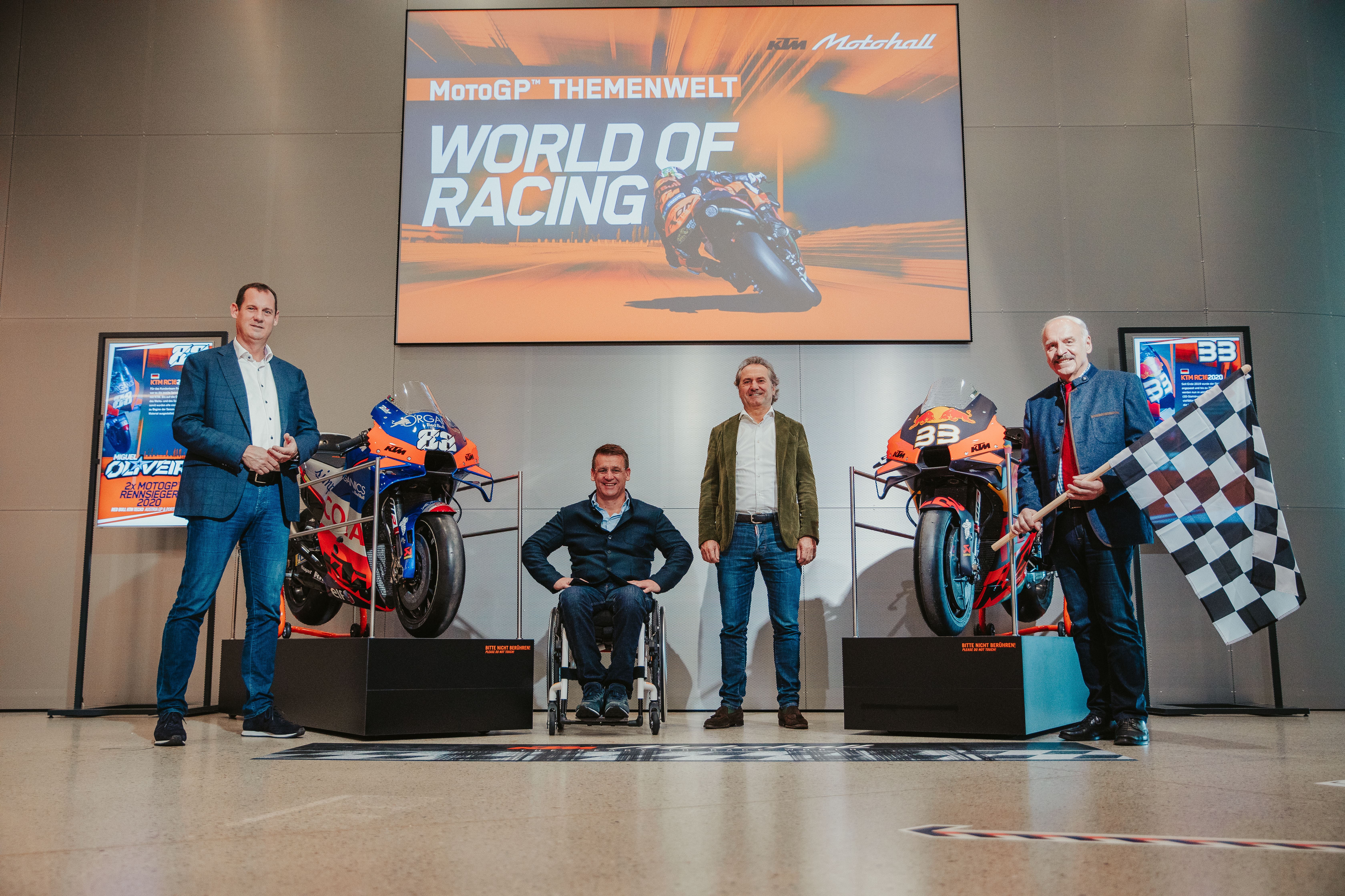 MotoGP™ Themenwelt in der KTM Motohall