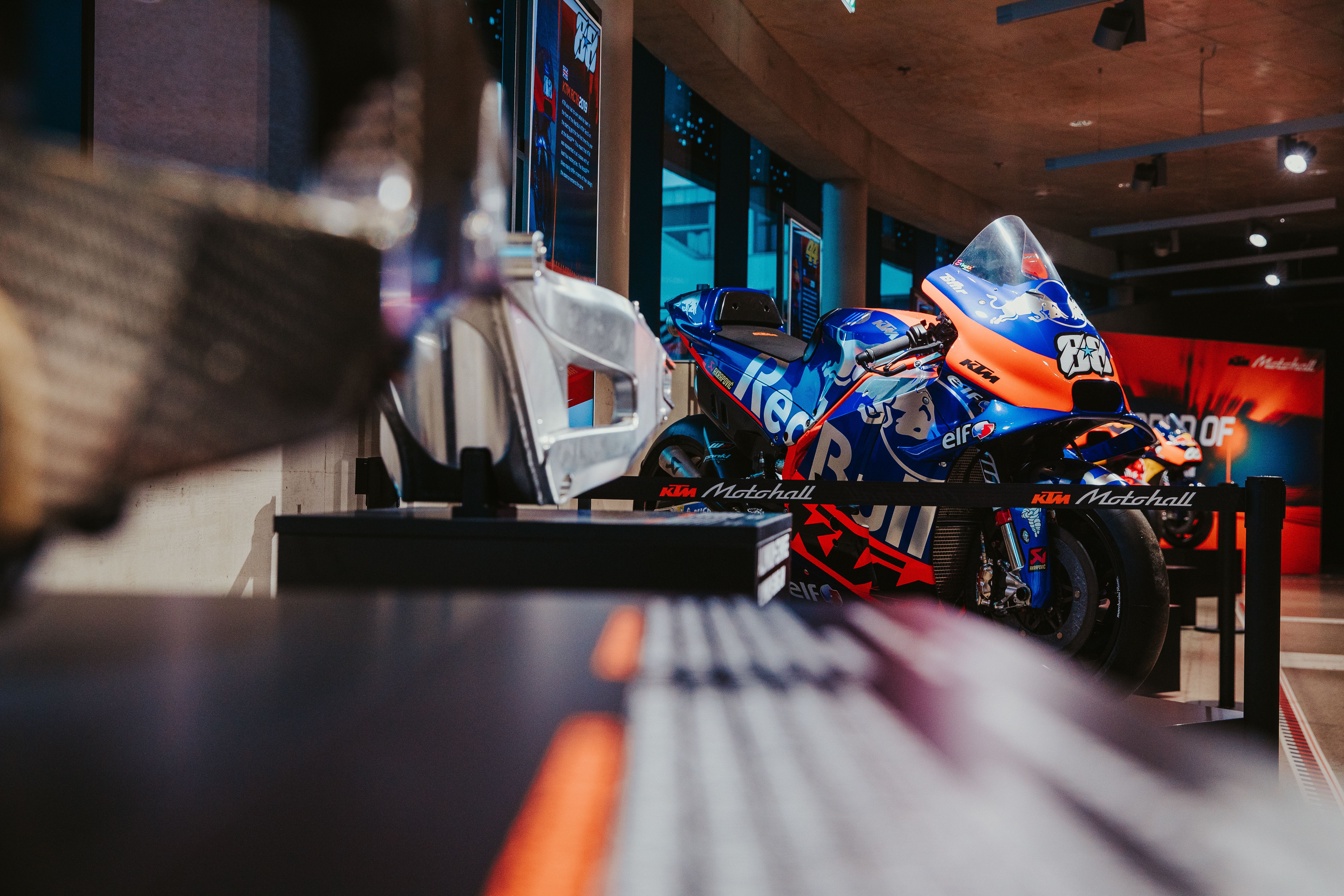 MotoGP™ Themenwelt in der KTM Motohall