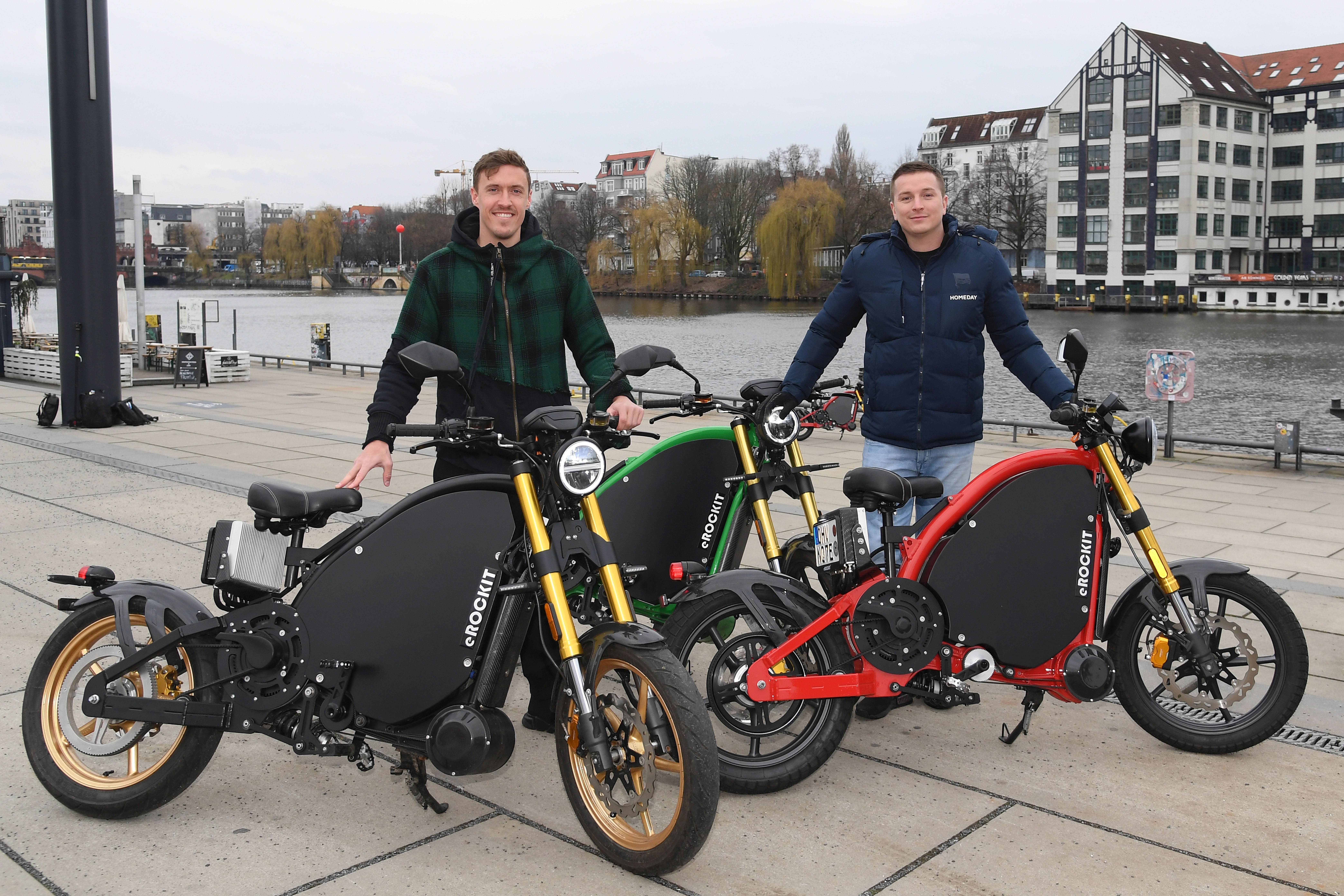 eRockit mit einzigartigem Elektromotorrad