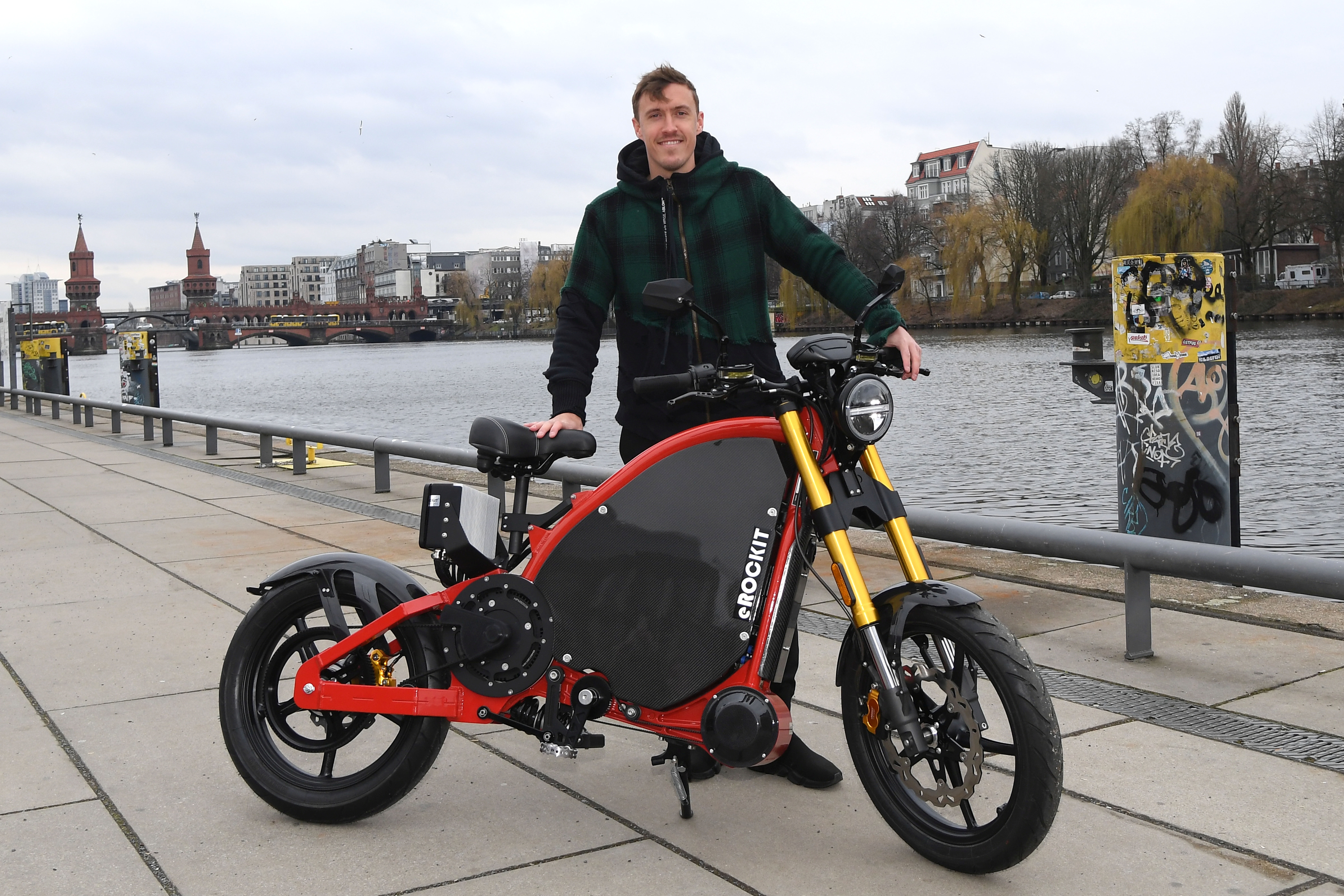 eRockit mit einzigartigem Elektromotorrad