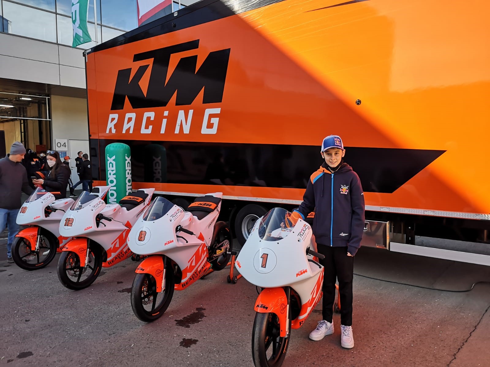 KTM Austrian Junior Cup: Daniel Krabacher auf den Spuren der MotoGP