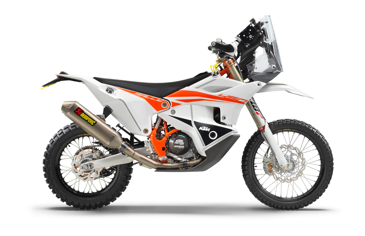 KTM präsentiert die KTM 450 Rally Factory Replica des Modelljahres 2022 !