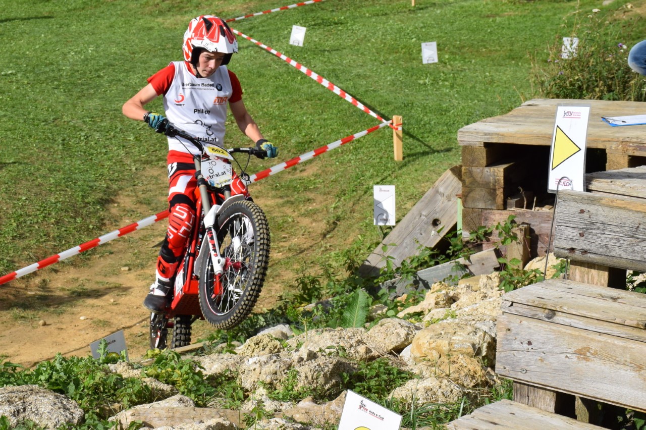 GASGAS Fahrer Philipp Schmidt gewinnt ÖTSV Elektro-Cup