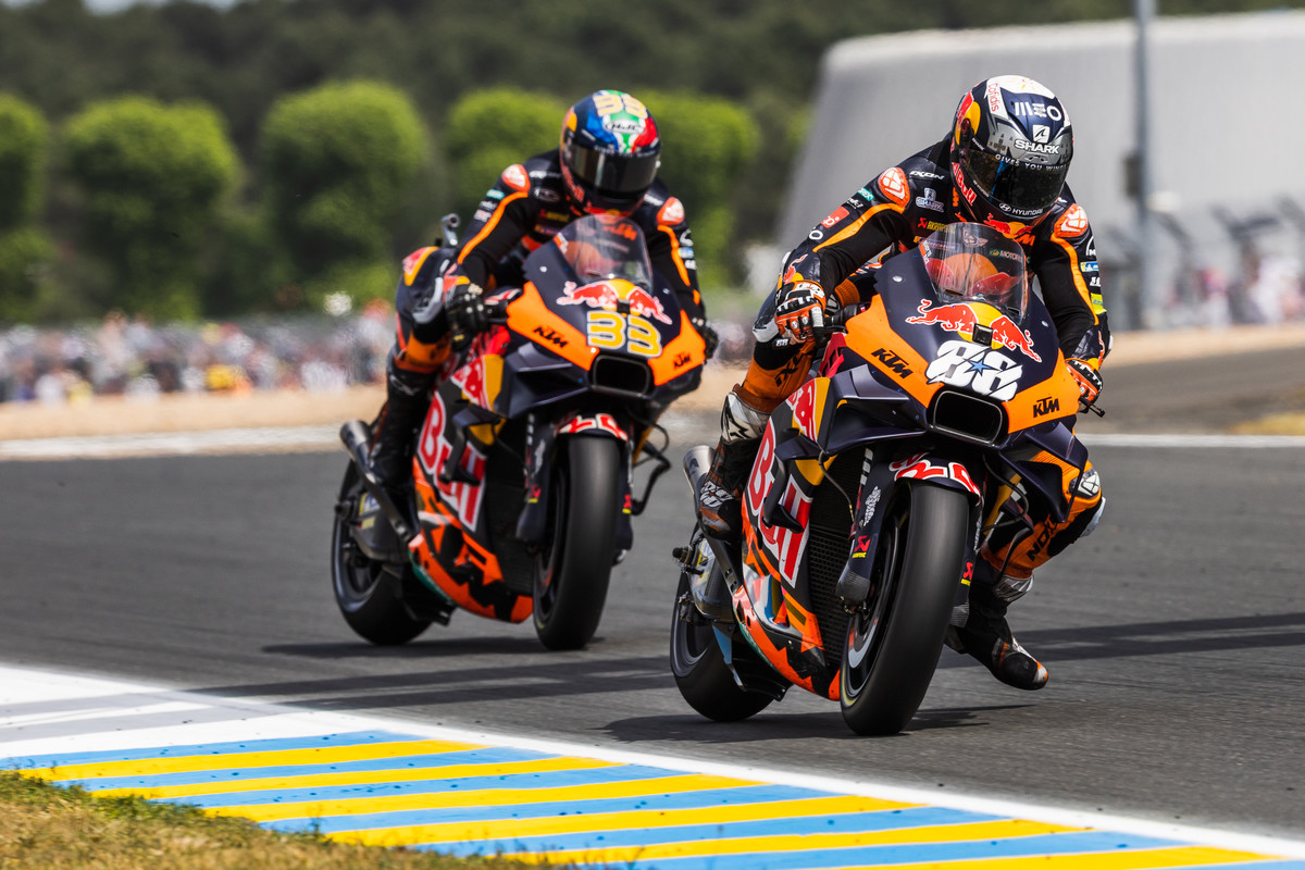 KTM: Binder holt beim französischen MOTOGP™ den achten Platz !