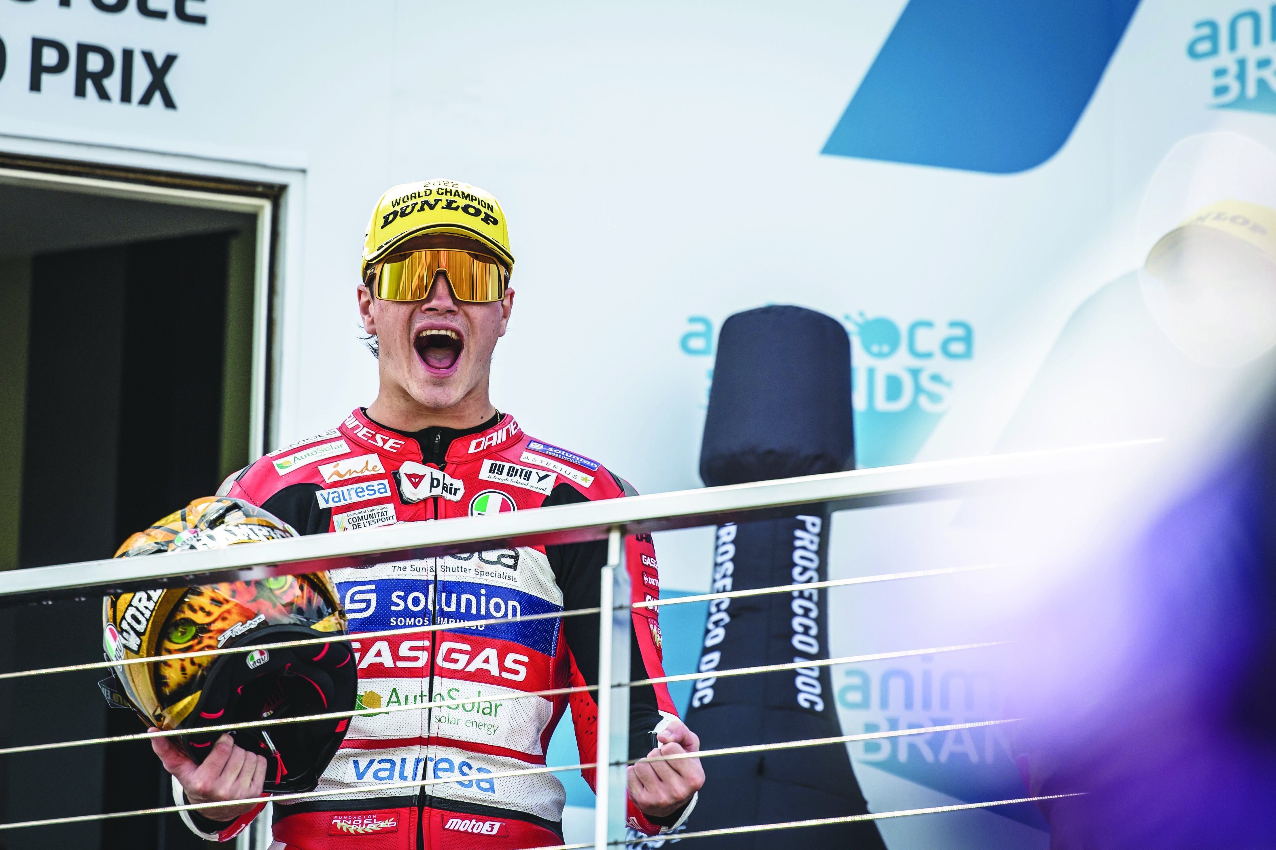 Izan Guevara ist Moto3-Weltmeister 2022!