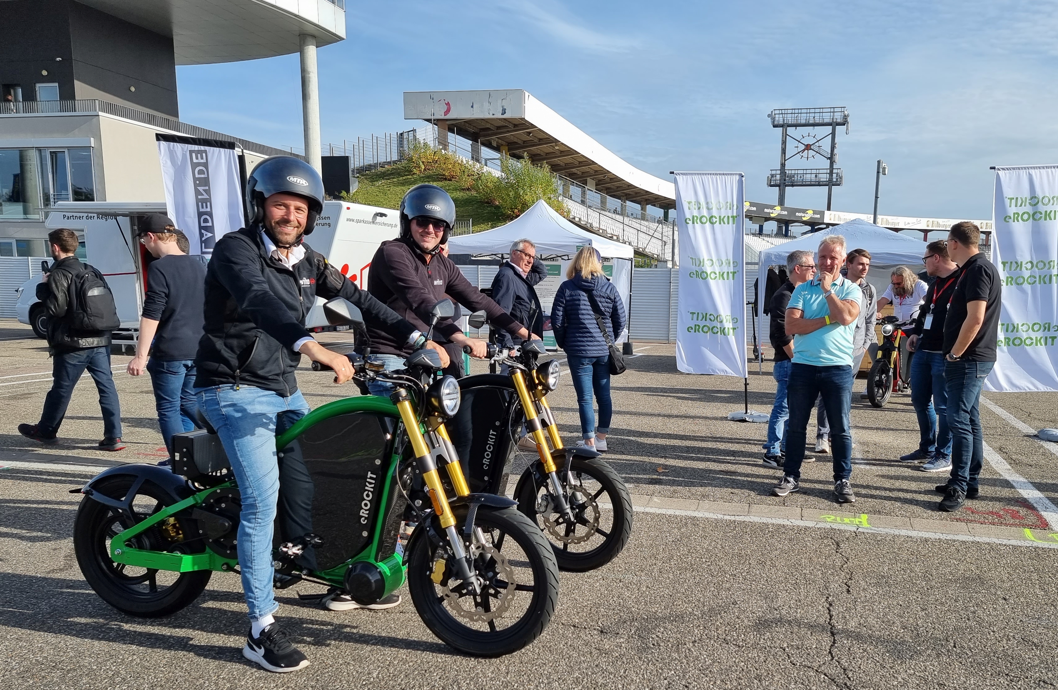 eRockit: Das schnellste "Fahrrad" der Welt beim e4 Testival 2022 am Hockenheimring ! 