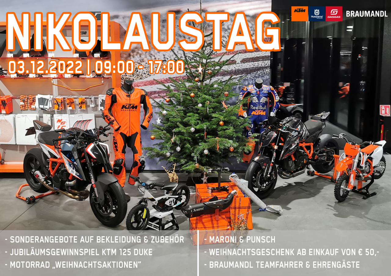 Nikolaus Tag bei KTM Braumandl