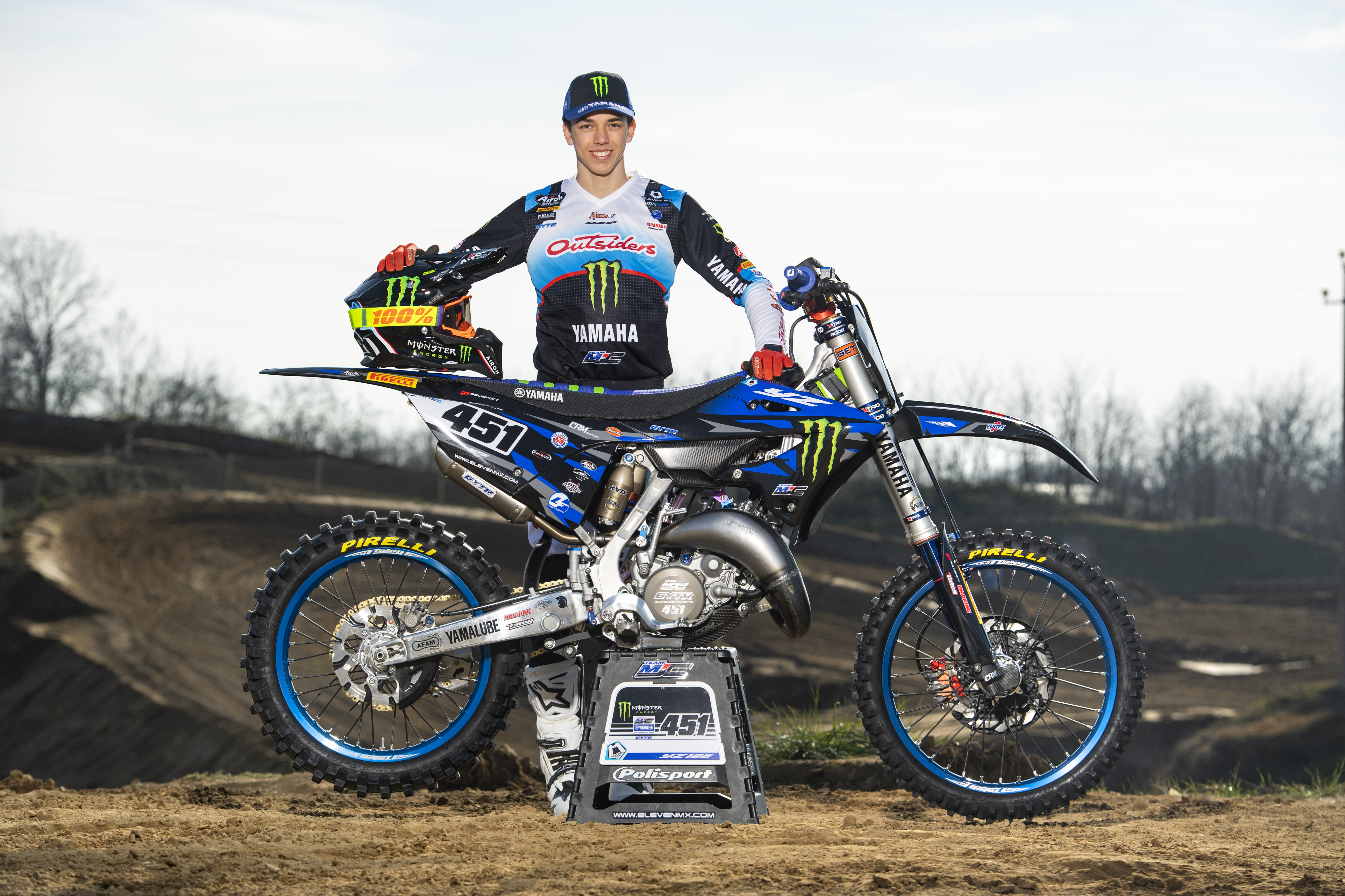 Monster Energy Yamaha Factory MXGP Team präsentiert neuen Look