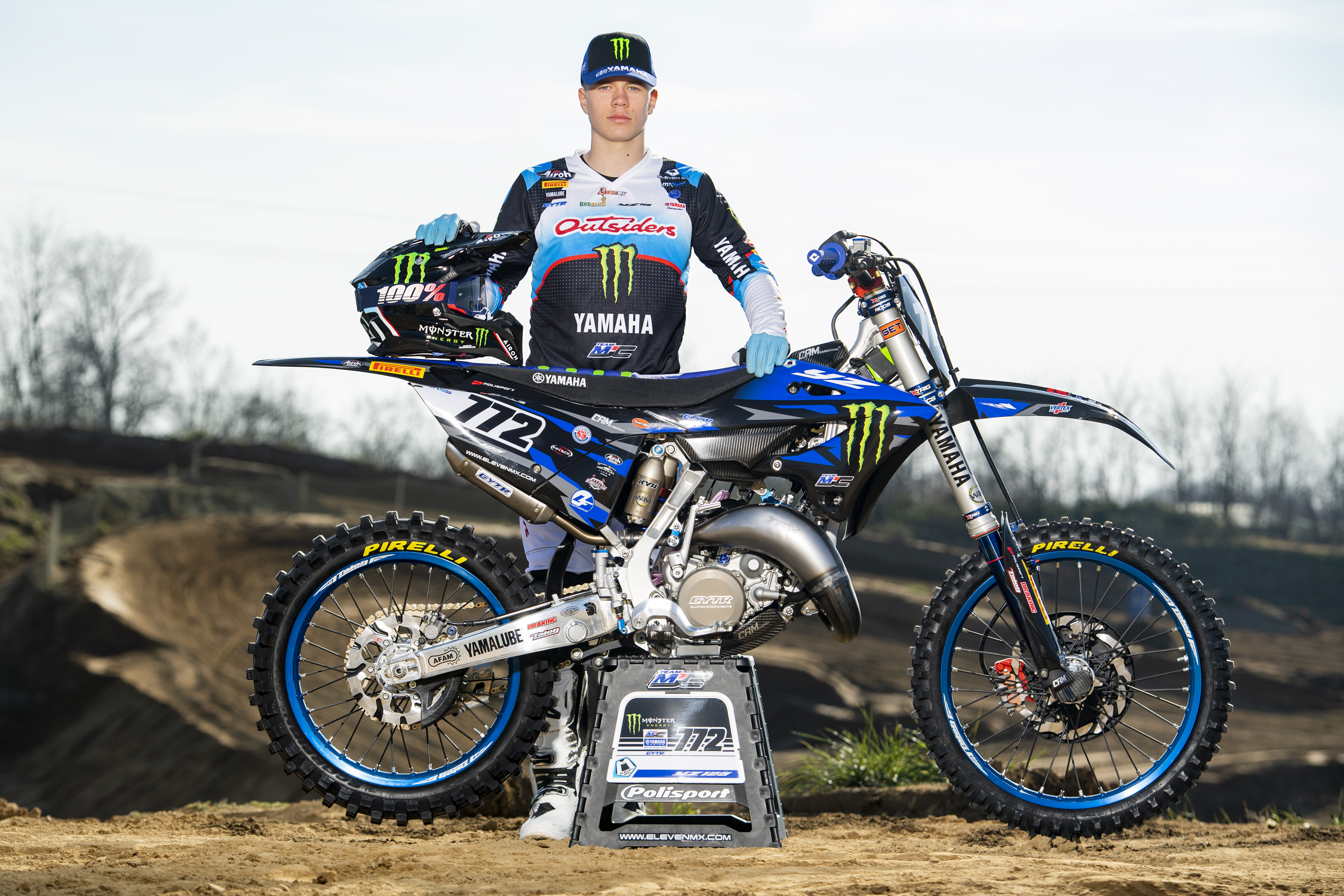 Monster Energy Yamaha Factory MXGP Team präsentiert neuen Look