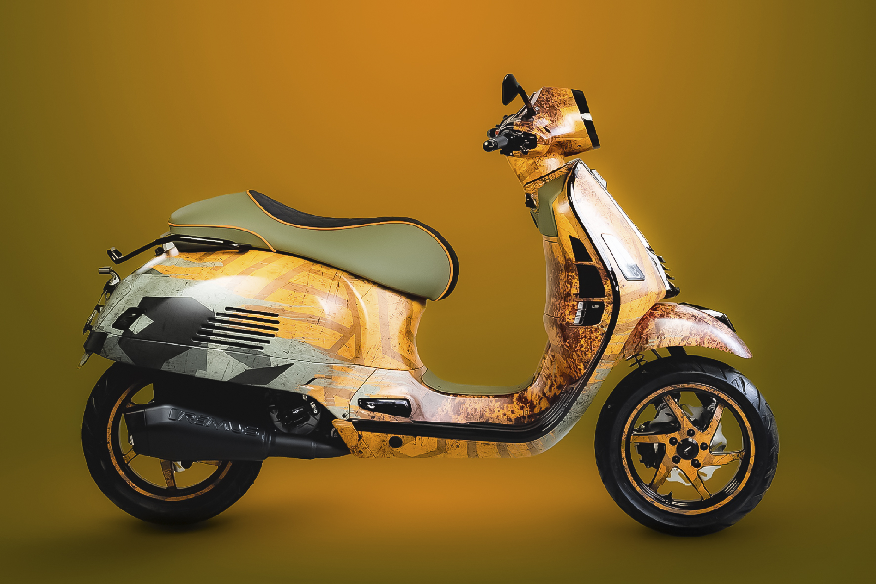 Vespa GTS 300 „SARA“ gewinnt F-Customs Wettbewerb