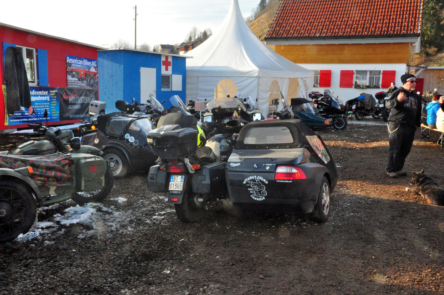 25. Wintertreffen der Motorradfreunde in Ennetbühl 2024