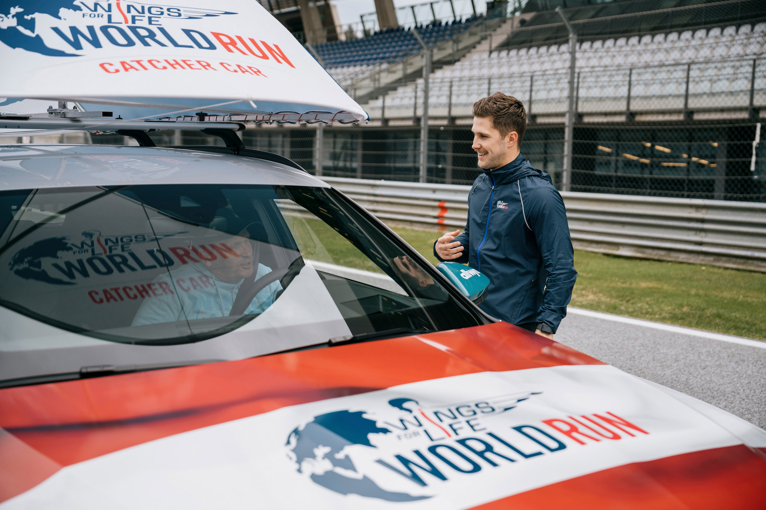 Erstes WIngs for Life APP Run Event rund um den Red Bull RIng