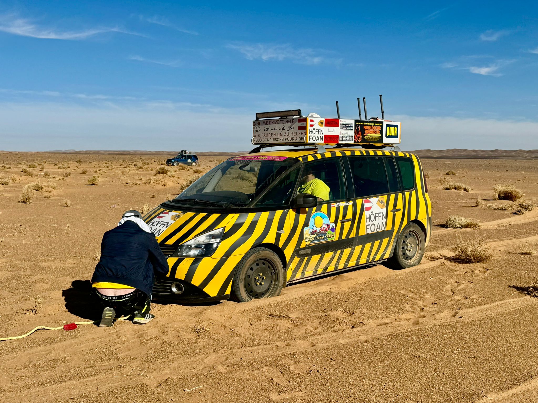 Mehr Frauen bei der Europa Orient Rallye !