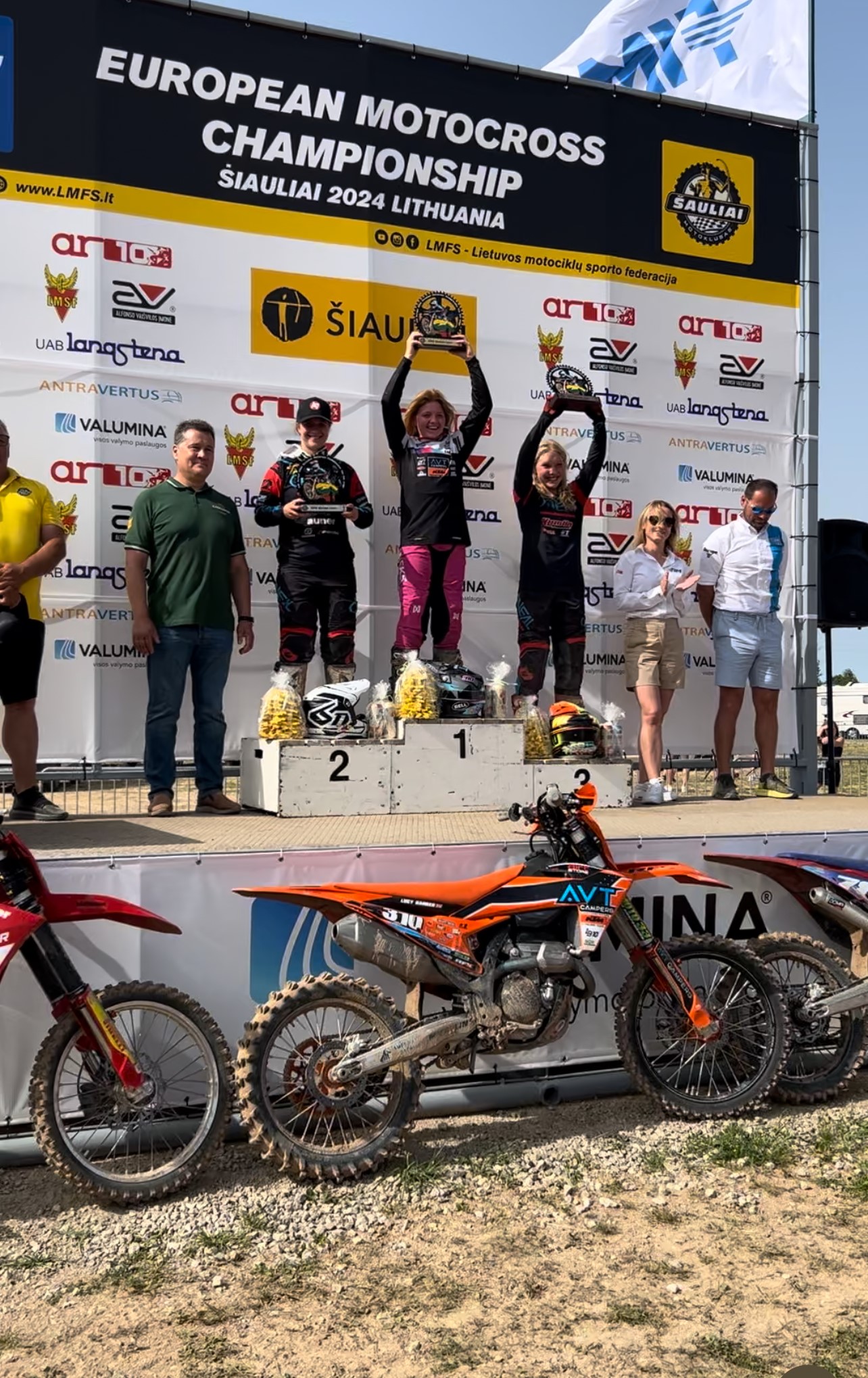 Elena Kapsamer: FIM Woman Championship Siaulia, Litauen