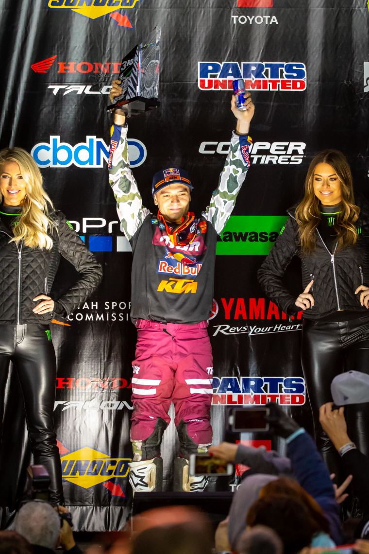 COOPER WEBB PODIUM DAYTONA SX