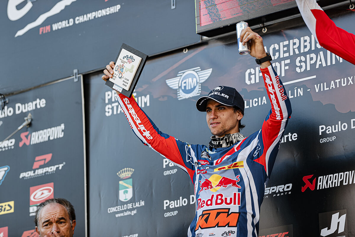 Joseph García, de Red Bull KTM Factory Racing, domina el EnduroGP España