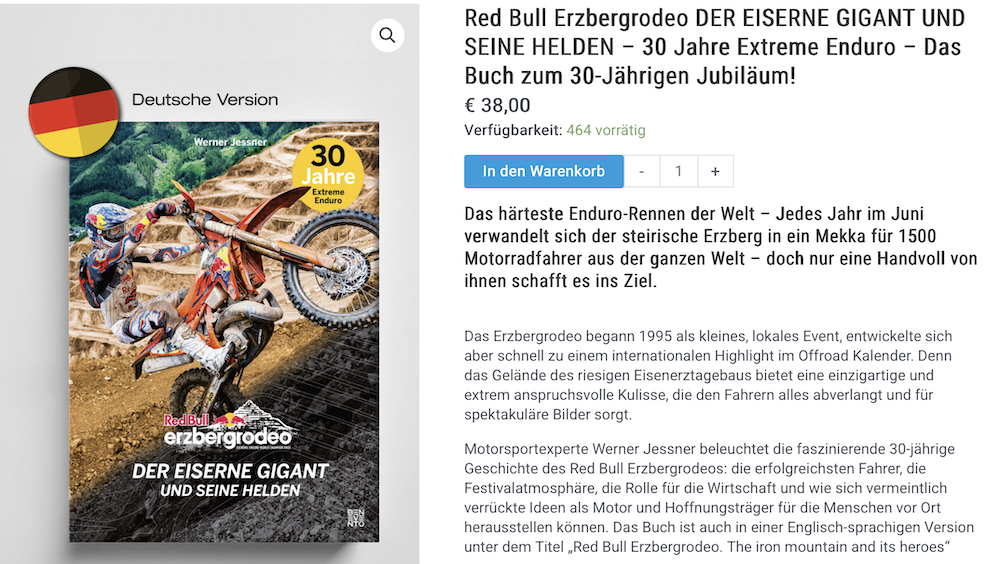 Das Erzbergbuch - Red Bull Erzbergrodeo 