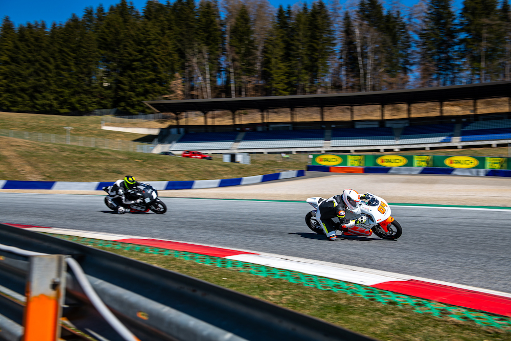 Niklas Wannemacher auf der KTM RC4R im Austrian Junior Cup 2021