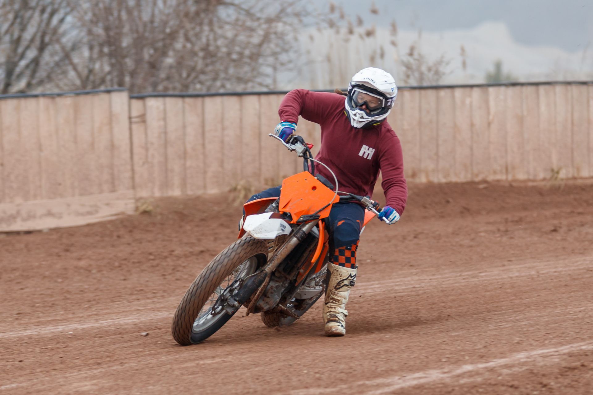 Michelle Kroneisl Flattrack Austrian Junior Cup 2021