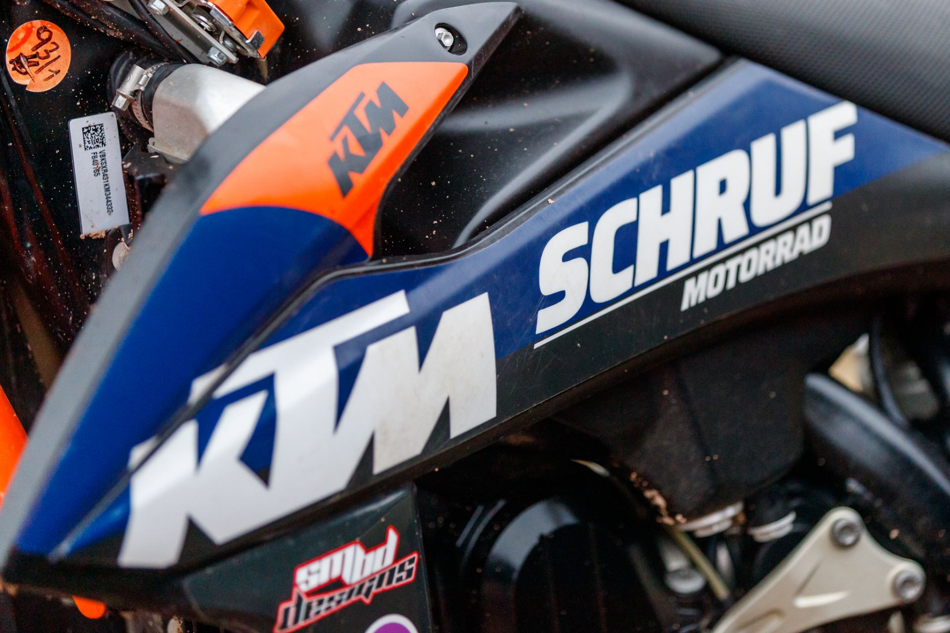Schruf Motorrad Flattrack KTM 450 EXF Racebike