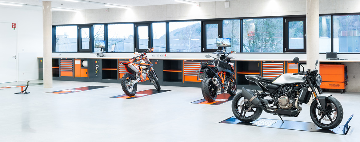 Bott Werkstatteinrichtung KTM Braumandl
