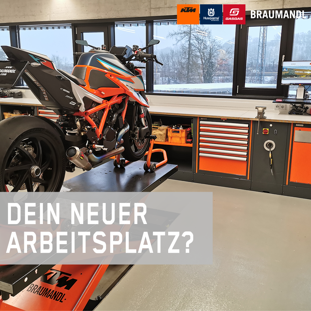 MotorradmechanikerIn in Oberösterreich - Wels gesucht