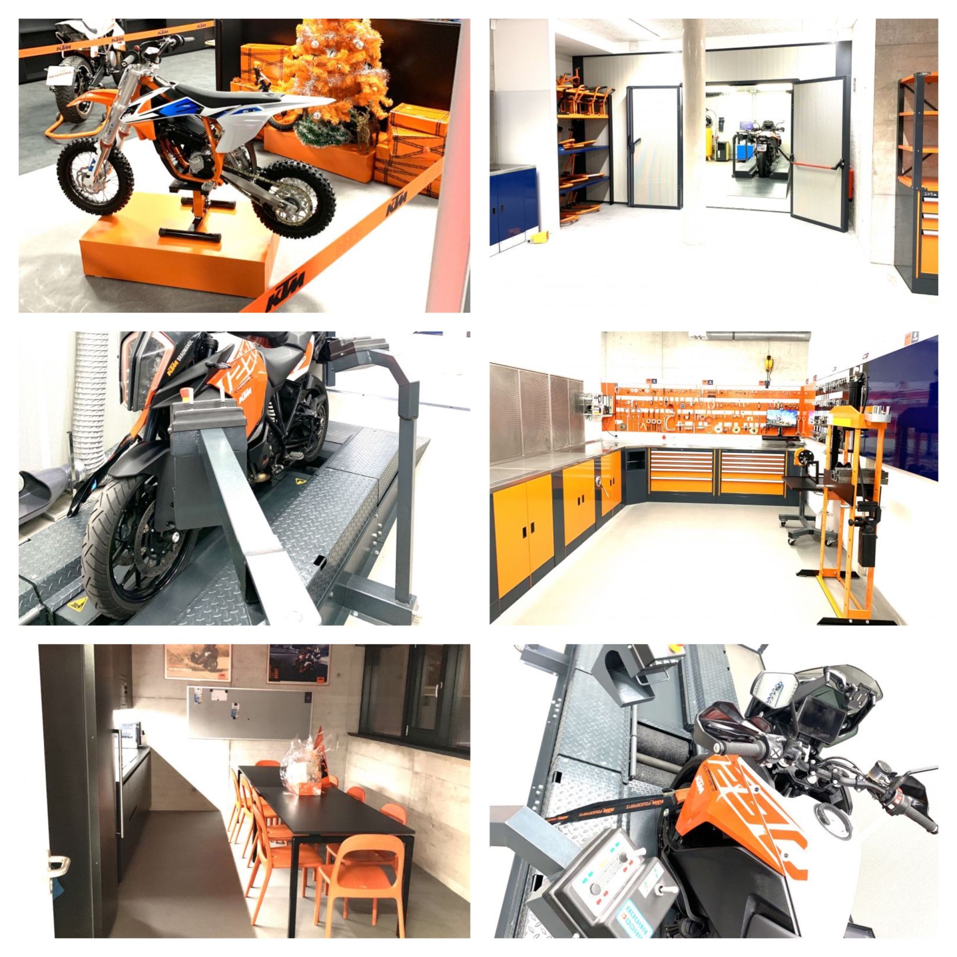 KTM Braumandl einer der modernsten Motorrad Werkstätten in Österreich