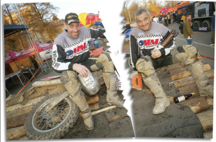 Karl Katoch Peter Nesuta Platz 2 Amateurklasse Red Bull Romaniacs 2004