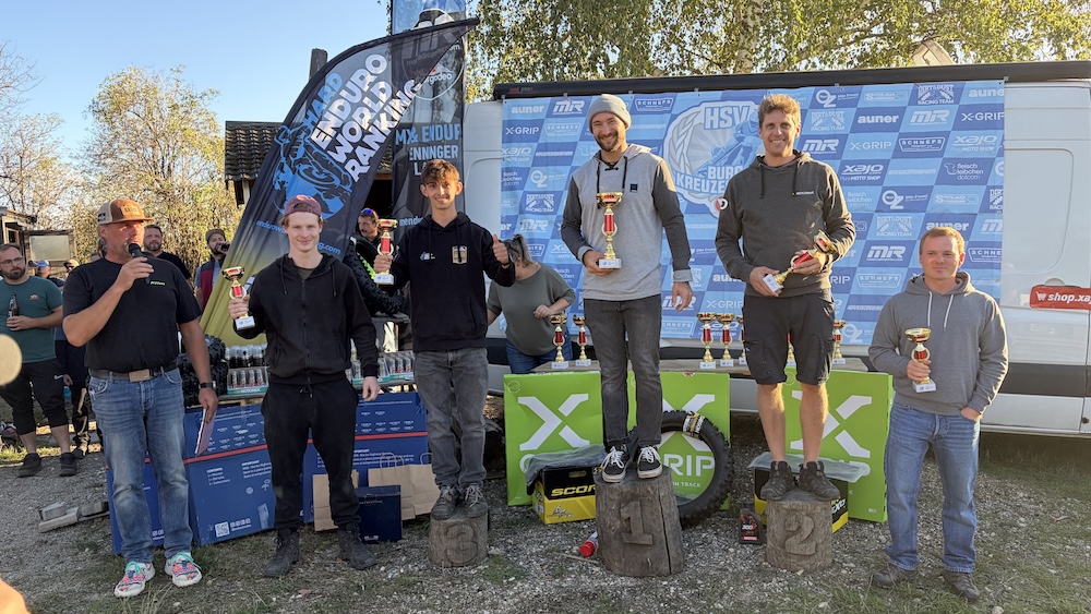 Sieger Podest Chellanger Enduroworldranking.com  HSV Burg Kreuzenstein