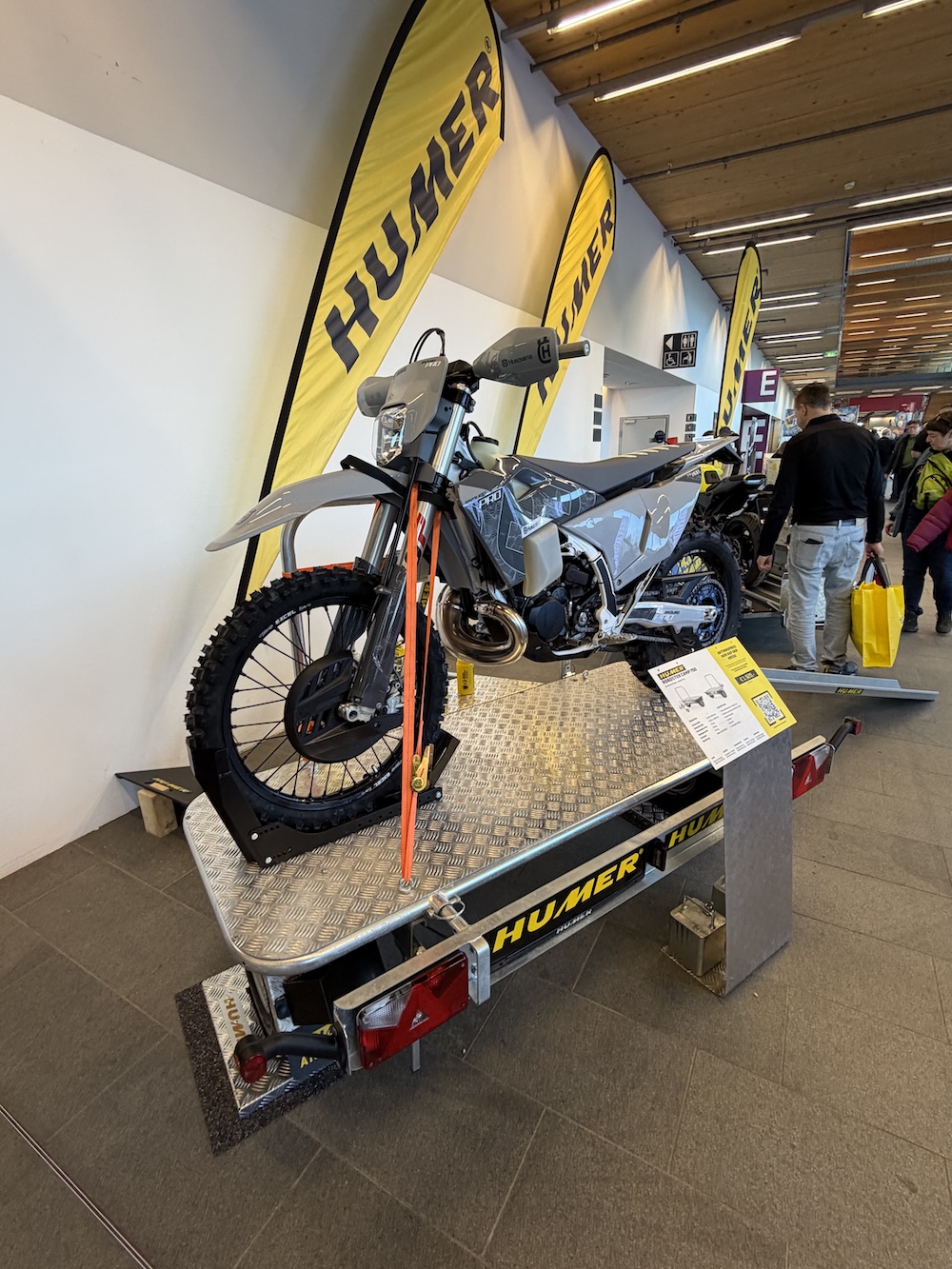 HUMER Motorradanhänger – Road Star Camper 750,