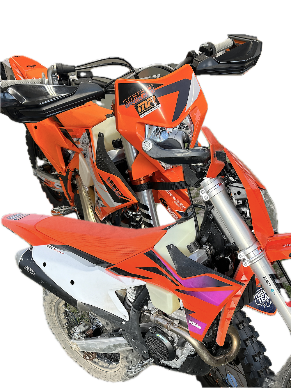 KTM EXC 300 TBI vs. KTM EXC 250 F Update: Schruf - Braumandl