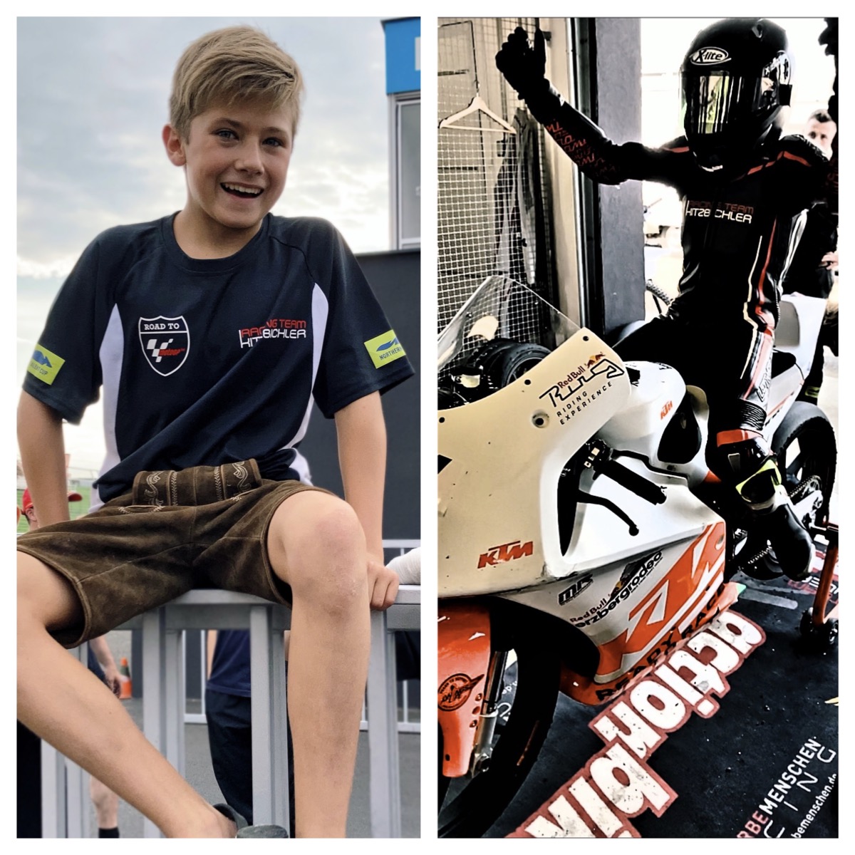 Tobias Kitzbichler 11 Jahre jung auf der Red Bull Erzbergrodeo KTM RC4R 