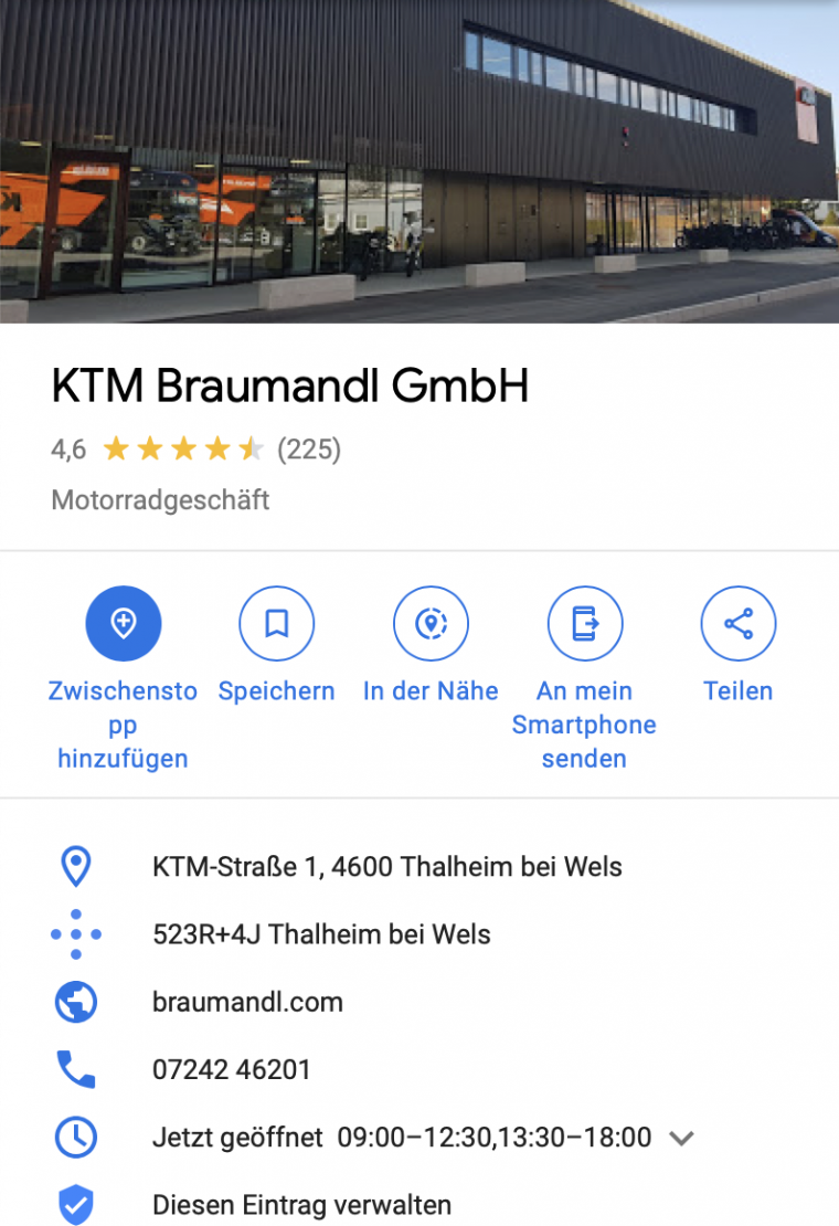 KTM Braumandl
