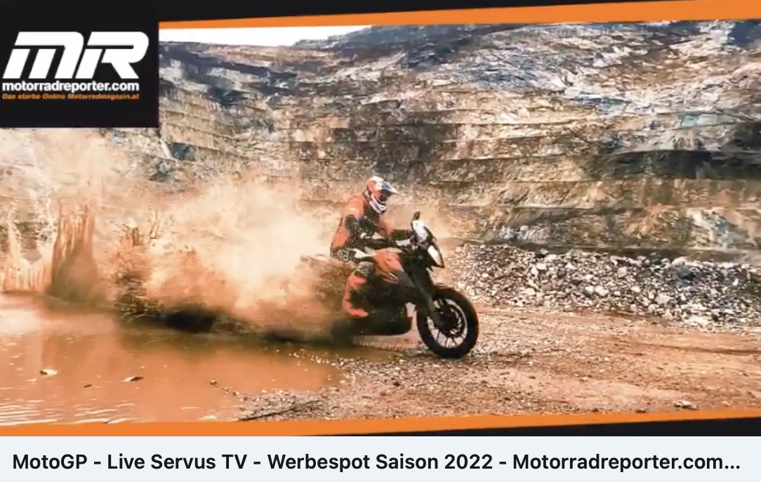 ServusTV Spot Motorradreporter 2022/23