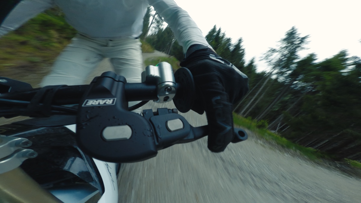 RARE Clutch, der Vorteil: fein dosierbare Motorleistung am Zeigefinger!