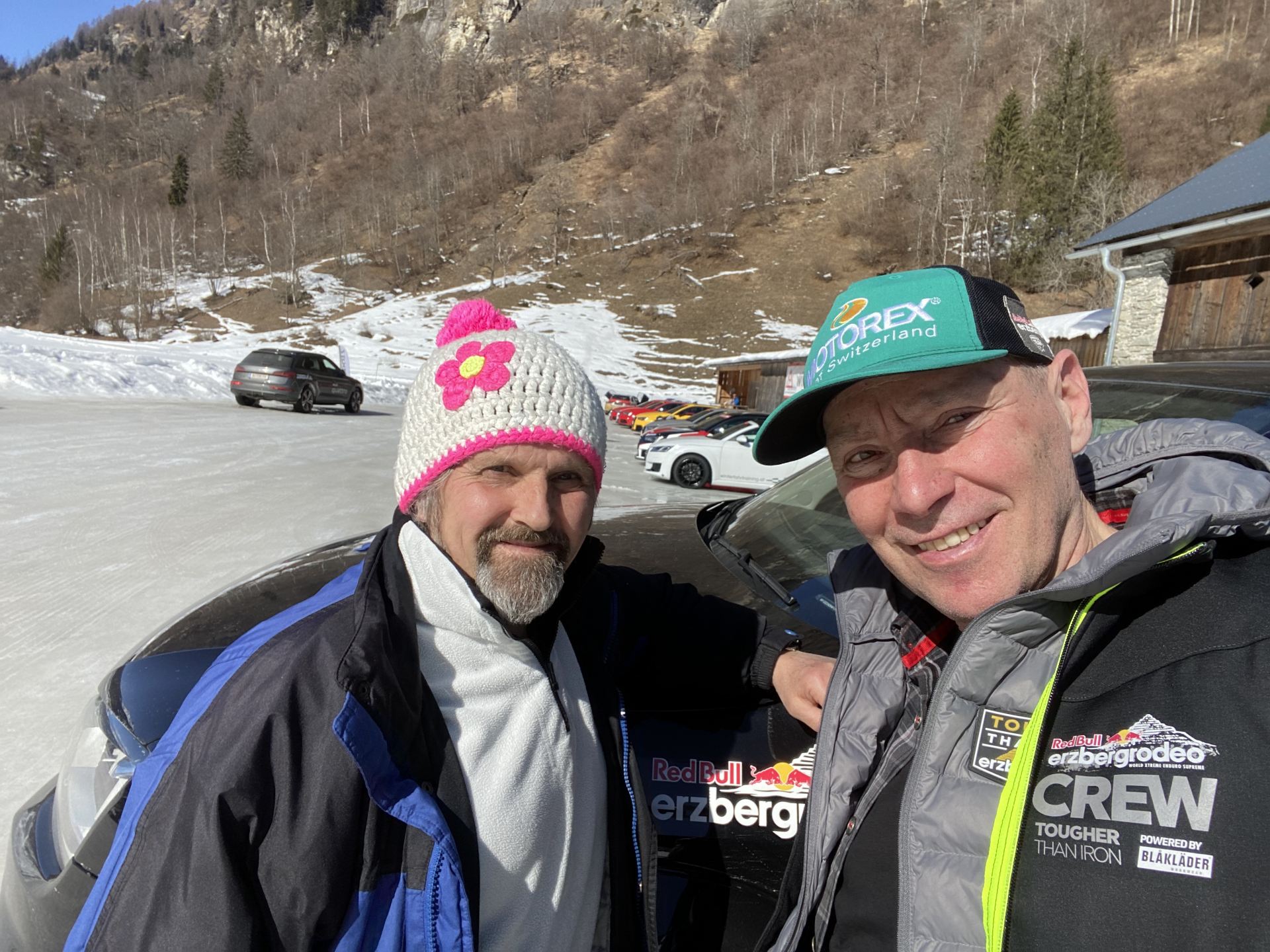 Franz Schiefer Winterfahrtraining Gründer mit Karl Katoch