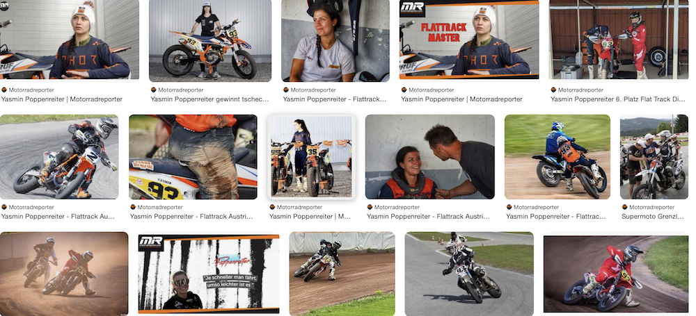 Yasmin Poppenreiter - Schruf Motorrad