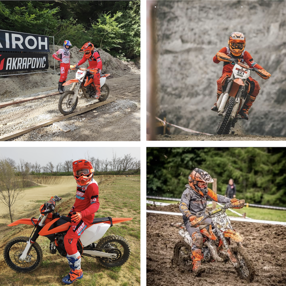 Tristan Weber AUNER KTM Motocross & Mountainbike Downhill Sieger 2025