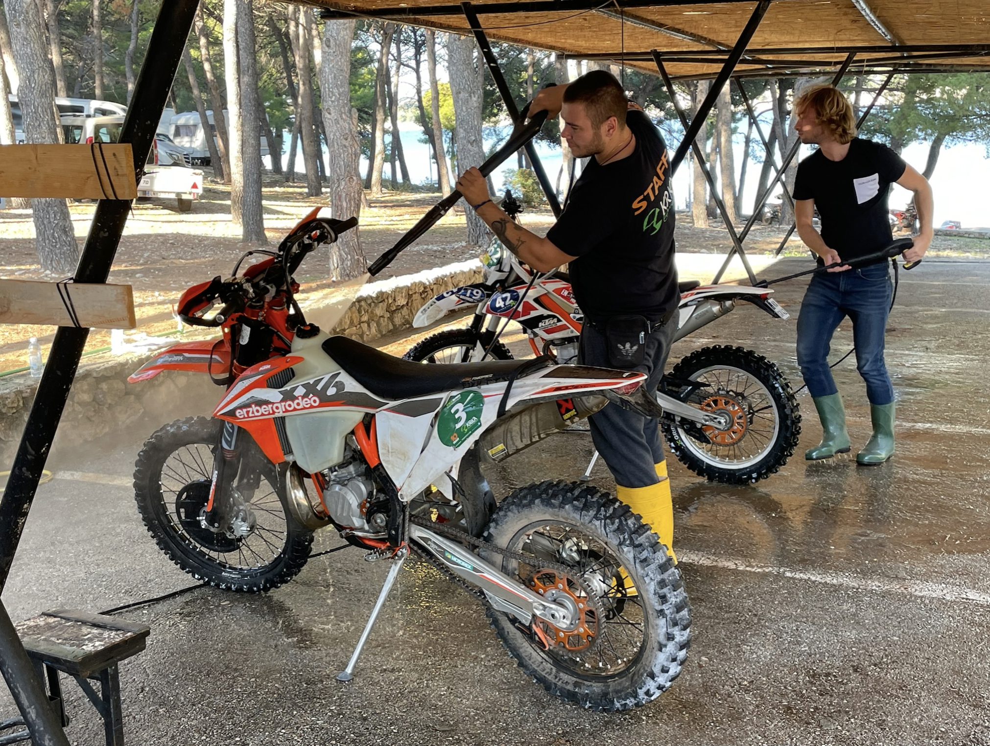 KRKA Enduro Raid Services vom feinsten....